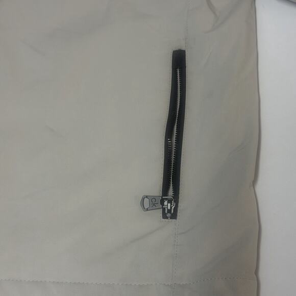 Calvin Klein Women's Ivory Zip Up Winter Jacket Size XL Sherpa Lined - Picture 6 of 16